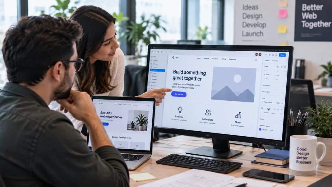 Design team at work